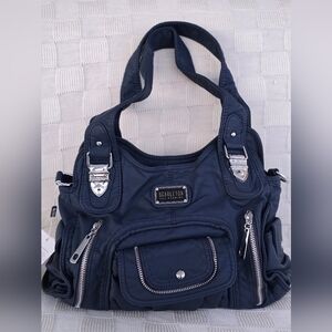 Scarleton Navy Satchel – Brand New